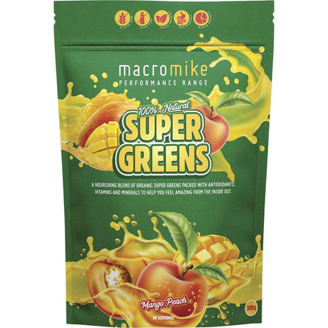 Super Greens Mango Peach