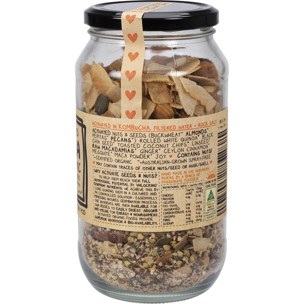 Mindful Foods Birchia Paleo Prebiotic Granola Organic & Activated