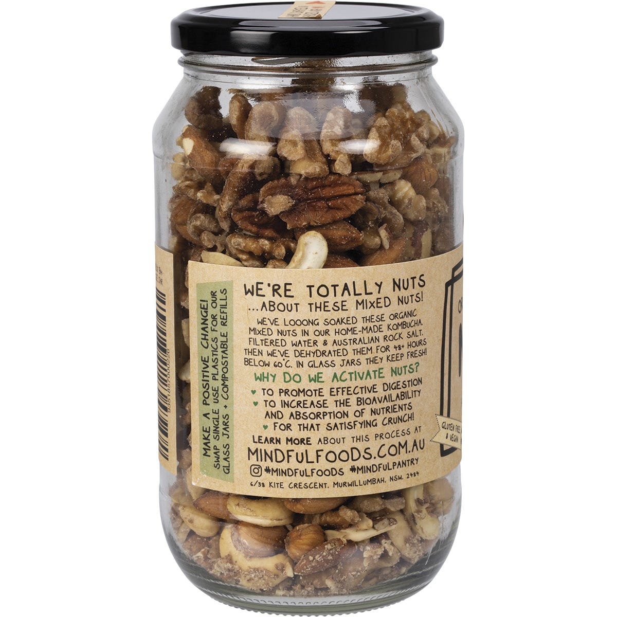 Mindful Foods Mixed Nuts Organic & Activated