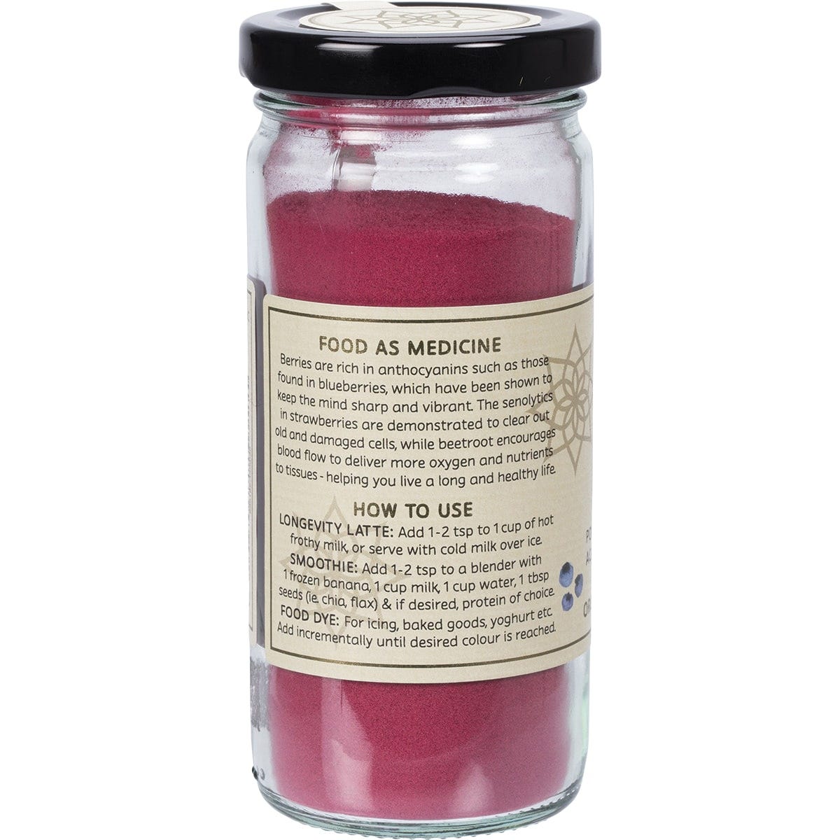 Mindful Foods Stardust Longevity Organic Nutrient Powder