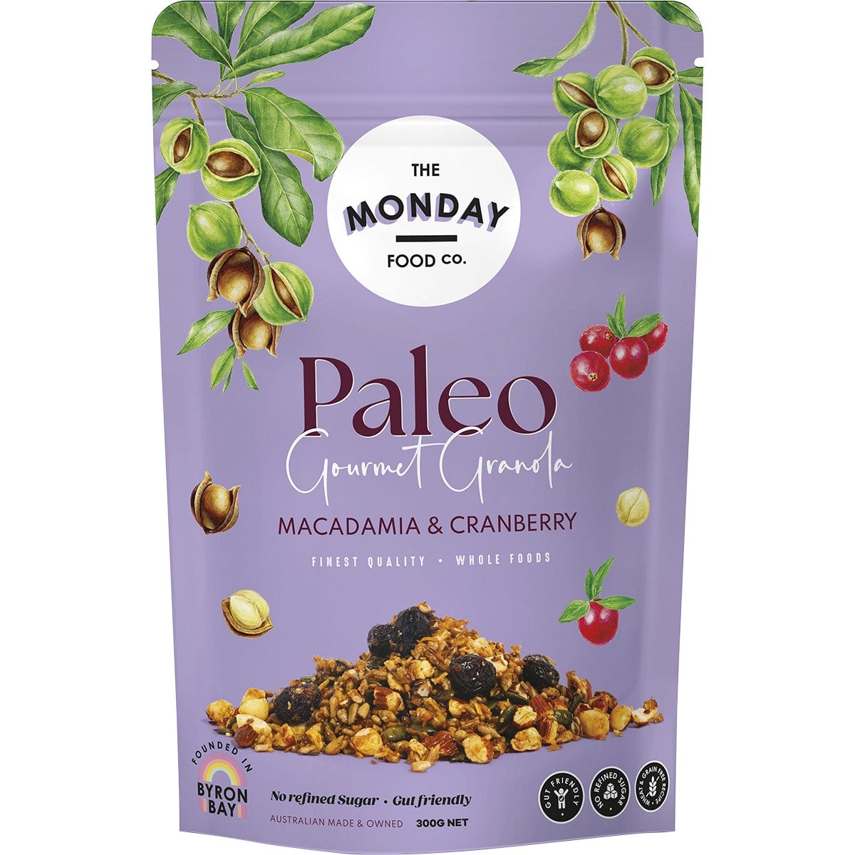 Paleo Gourmet Granola Macadamia & Cranberry