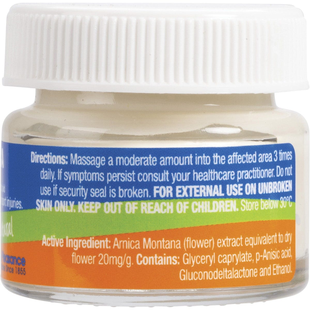 Martin & Pleasance Arnica Herbal Cream Jar