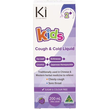 Ki Kids Cough & Cold Liquid
