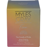 Myles Gray Crystal Infused Soy Candle Mini Pride Raspberry Vanilla