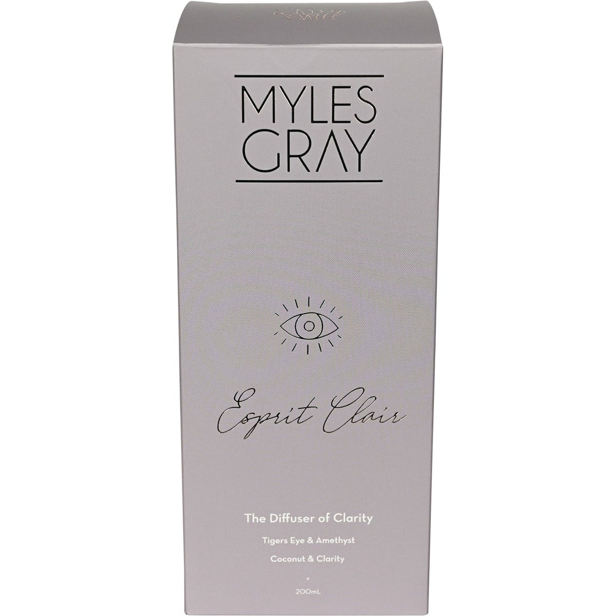 Myles Gray Crystal Infused Reed Diffuser Coconut & Clarity