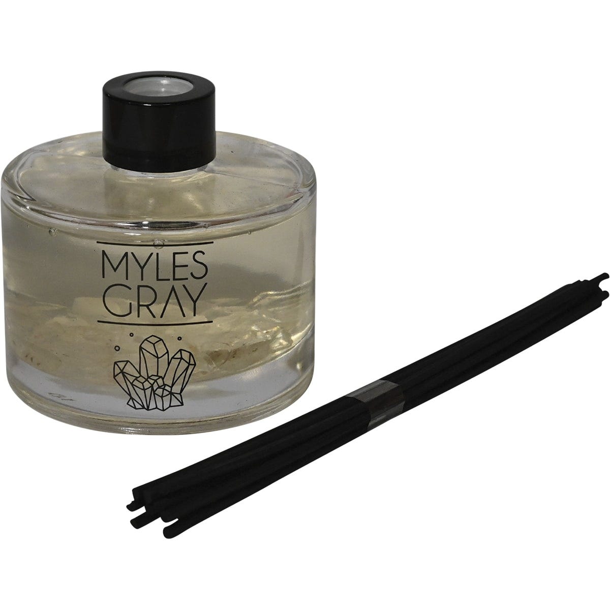 Myles Gray Crystal Infused Reed Diffuser Coco, Pineapple, Vanilla