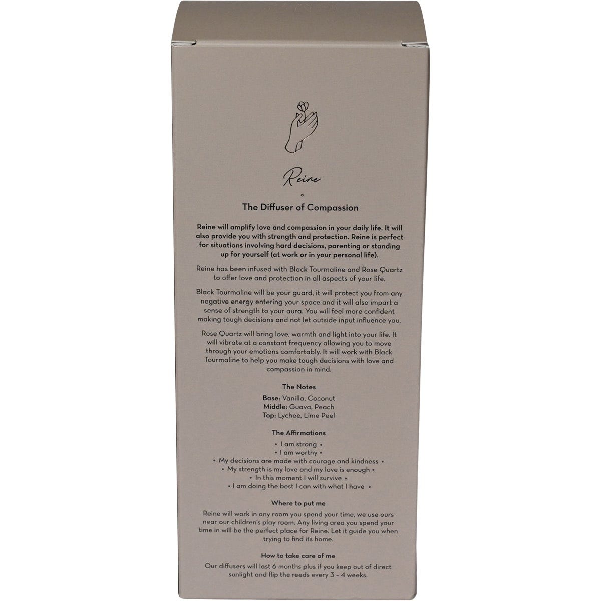 Myles Gray Crystal Infused Reed Diffuser Lychee Guava Sorbet