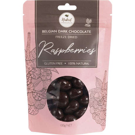 Freeze Dried Raspberries Dark Chocolate