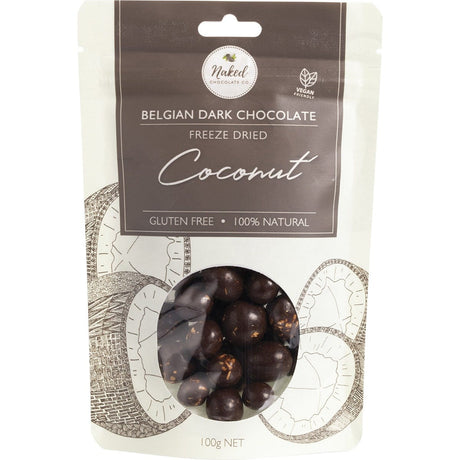 Freeze Dried Coconut Dark Chocolate