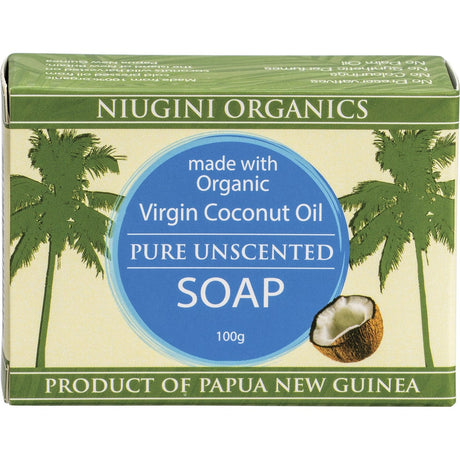Virgin Coconut Oil Soap Pure (Unscented)