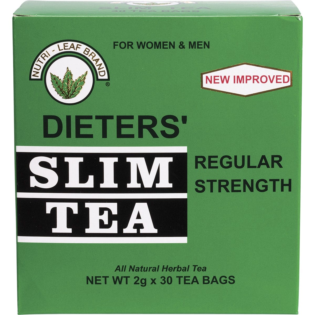 Nutri-Leaf Herbal Tea Bags Slim Tea Regular