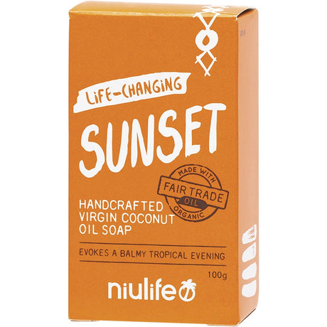 Coconut Oil Soap Sunset