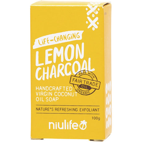 Coconut Oil Soap Lemon Charcoal