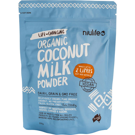 Coconut Milk Powder Makes Up To 2 Litres