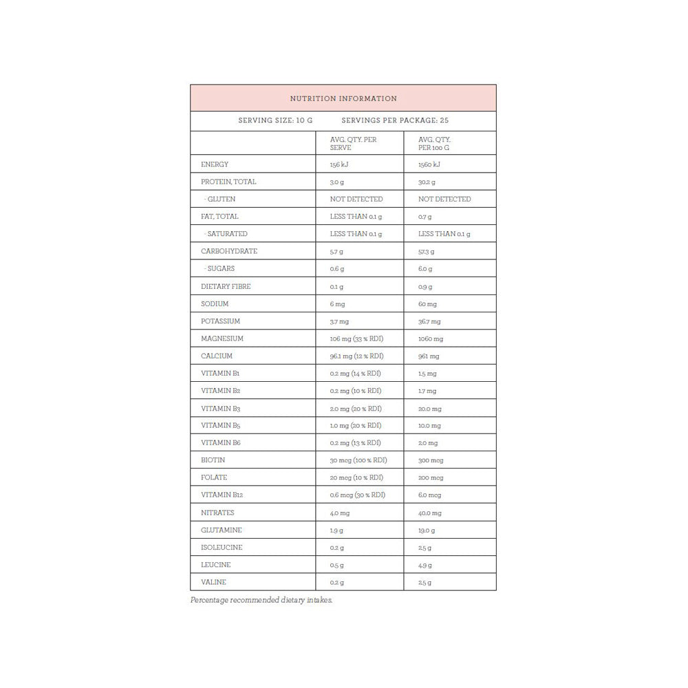 Nutra Organics - Clean Recovery Strawberry Lime 250g