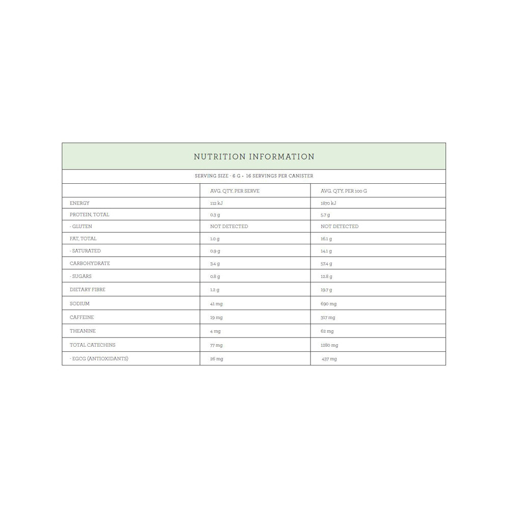 Nutra Organics - Organic Matcha Latte (Arise) 100g