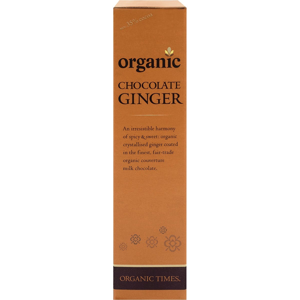 Organic Times Milk Chocolate Ginger