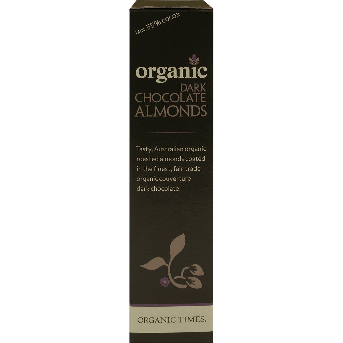 Organic Times Dark Chocolate Almonds