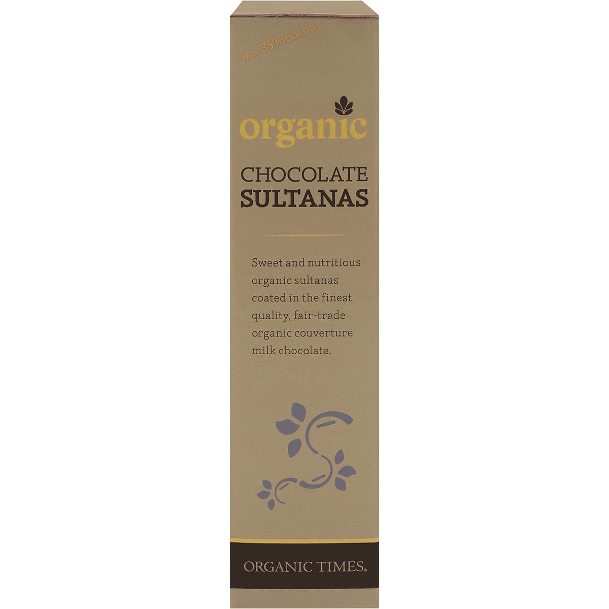 Organic Times Milk Chocolate Sultanas