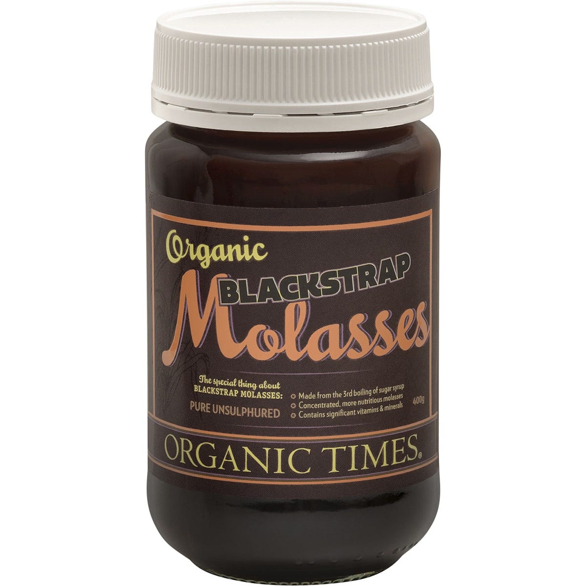 Organic Times Blackstrap Molasses Mega Health Warehouse