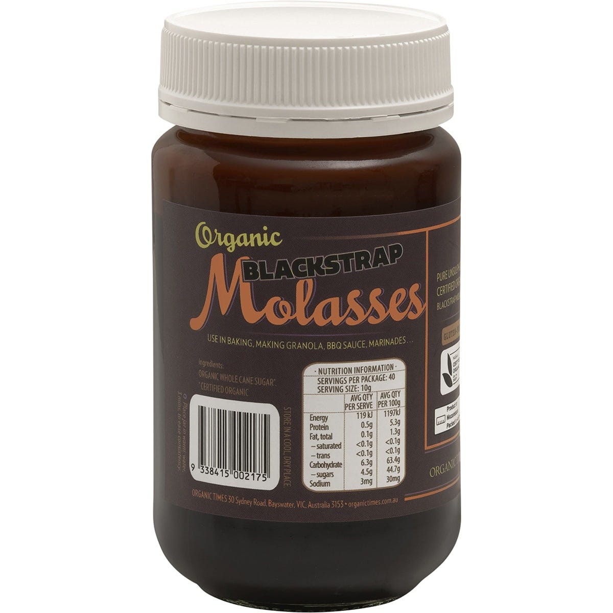 Organic Times Blackstrap Molasses