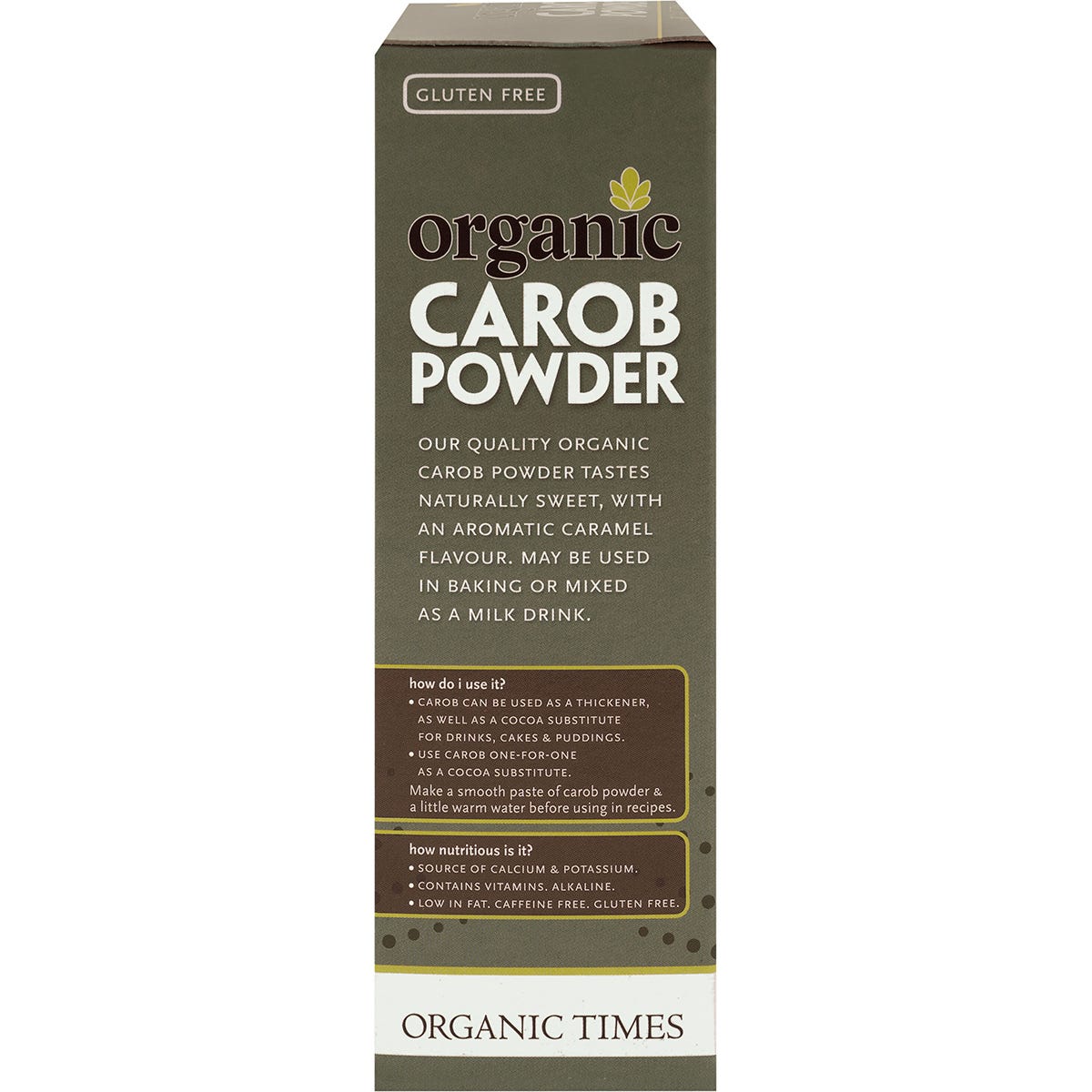 Planet Organic Carob Powder