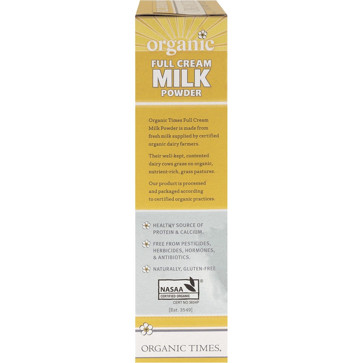 Organic Times Milk Powder Full Cream