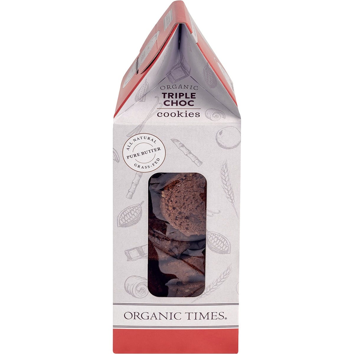 Organic Times Cookies Triple Choc Chip