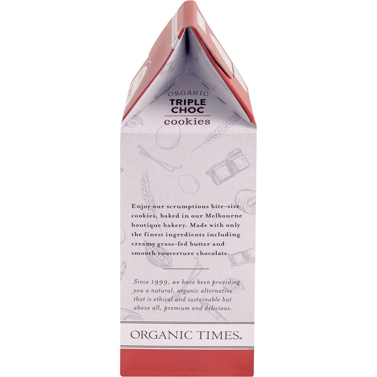 Organic Times Cookies Triple Choc Chip