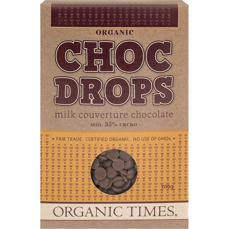Choc Drops Milk Couverture Drops