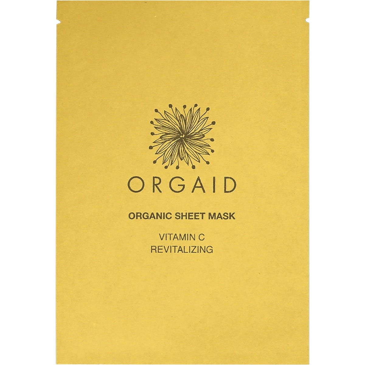 Organic Sheet Mask Vitamin C & Revitalizing