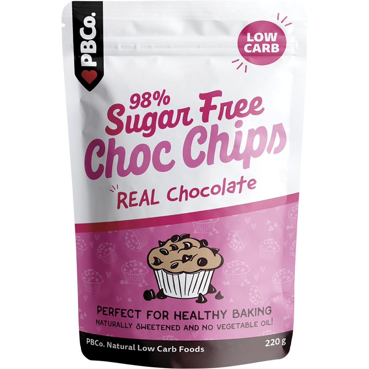 Choc Chips 98% Sugar Free