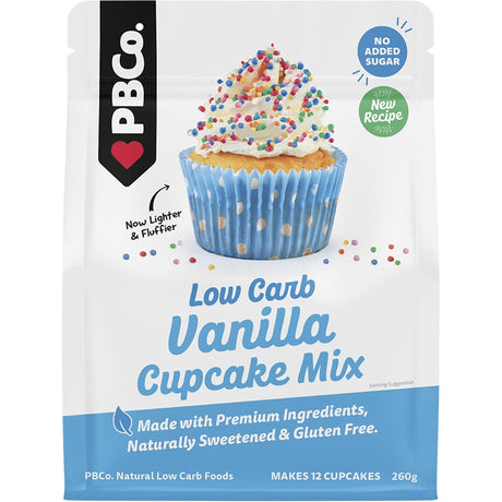Vanilla Cupcake Mix Low Carb