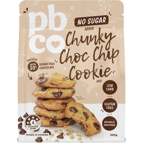 Chunky Choc Chip Cookie Mix No Sugar Added