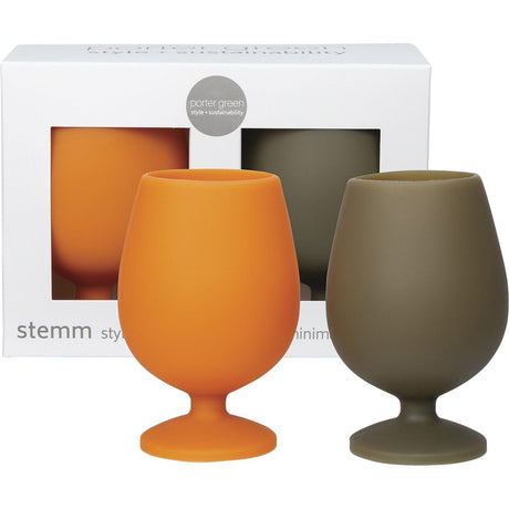 Stemm Silicone Wine Glass Set Chepstow