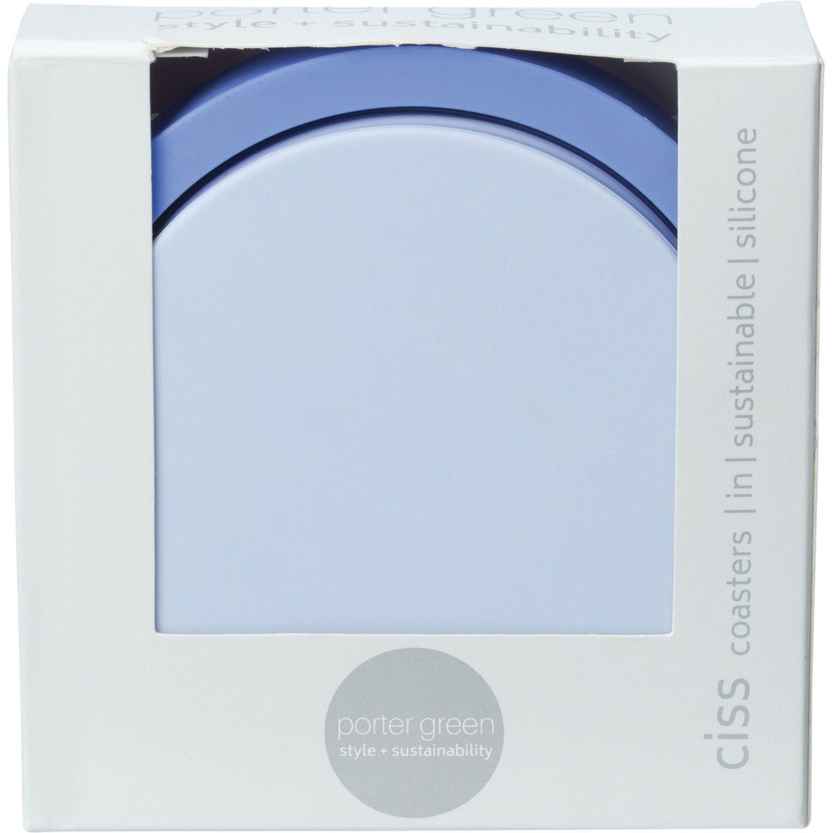 Porter Green Ciss Silicone Coasters Set Prestwick