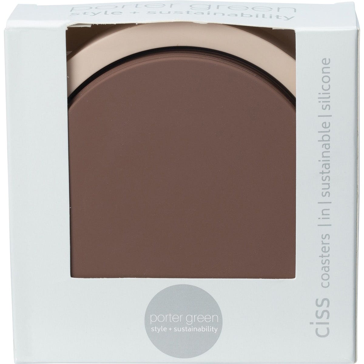 Porter Green Ciss Silicone Coasters Set Pretoria