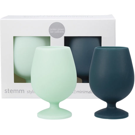 Stemm Silicone Wine Glass Set Adrossan