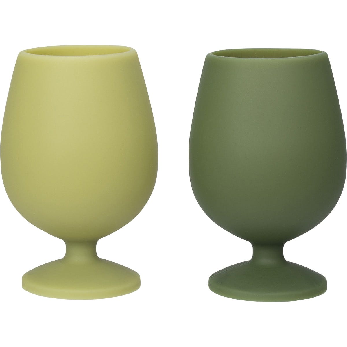 Porter Green Stemm Silicone Wine Glass Set Stirling
