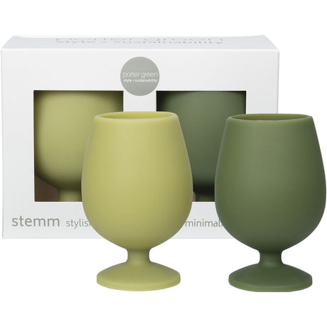 Stemm Silicone Wine Glass Set Stirling