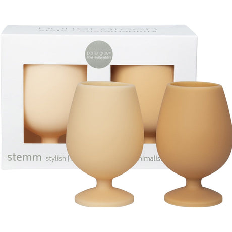 Stemm Silicone Wine Glass Set Genoa