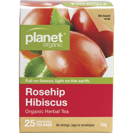 Herbal Tea Bags Rosehip & Hibiscus