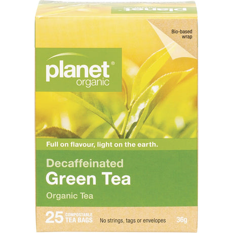 Herbal Tea Bags Green Tea Decaffeinated