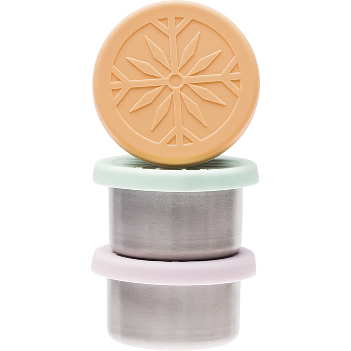 Ever Eco Stainless Steel Mini Containers Pastel Leak Resistant