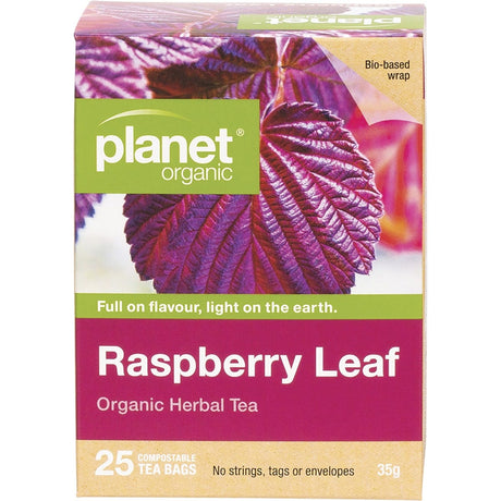 Herbal Tea Bags Raspberry Leaf