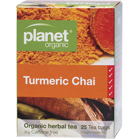 Herbal Tea Bags Turmeric Chai
