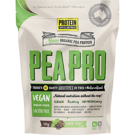 PeaPro Raw Pea Protein Choc Mint
