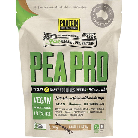 PeaPro Raw Pea Protein Vanilla Bean