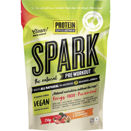 Spark Natural Pre-workout Strawberry Passionfruit