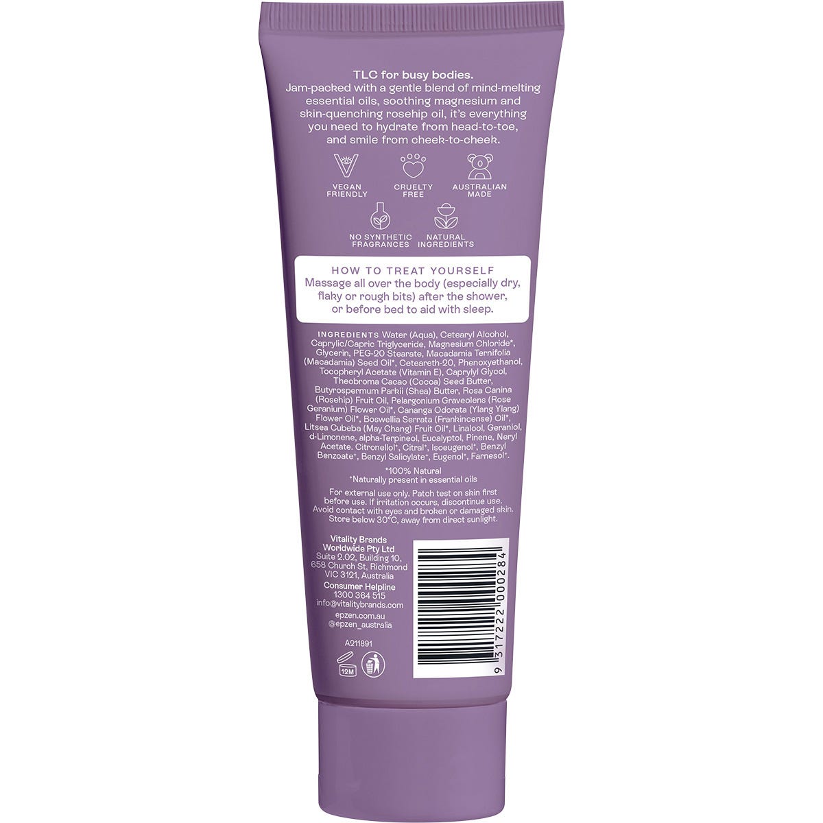 Epzen Magnesium Body Lotion Relax